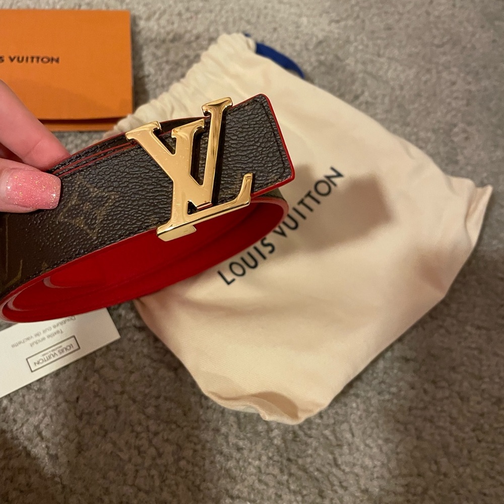 authentic Louis Vuitton belt